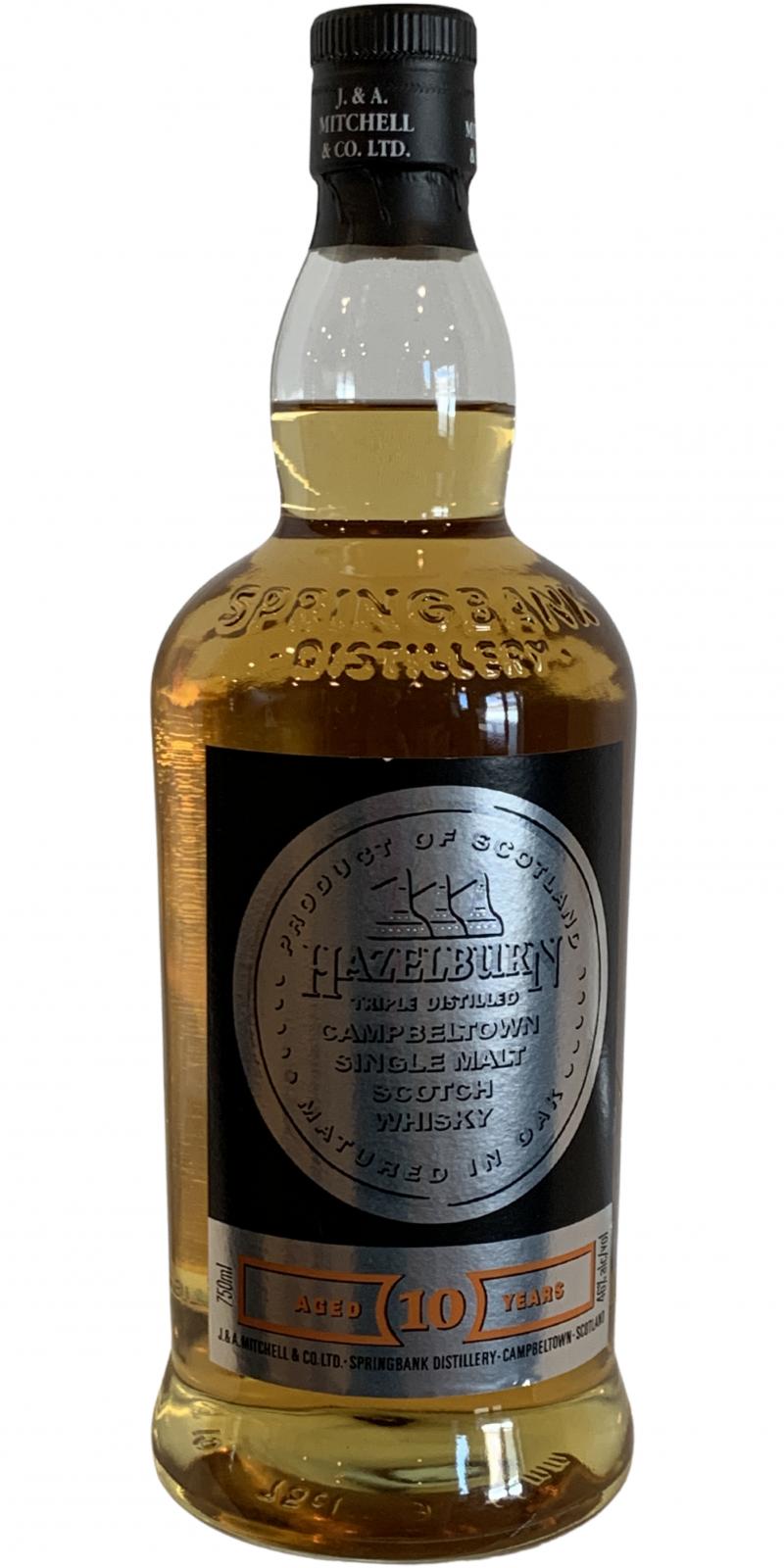 Hazelburn 10 Year Old Ratings And Reviews Whiskybase