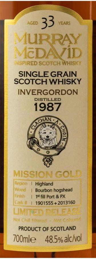 Invergordon 1987 MM