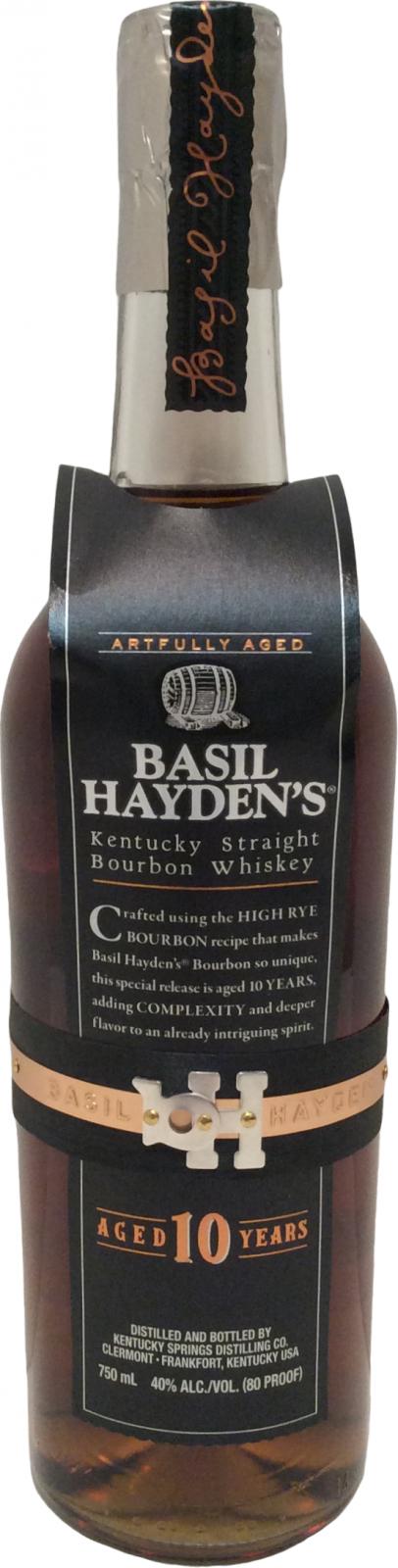 Basil Hayden s 10 year old Ratings and reviews Whiskybase