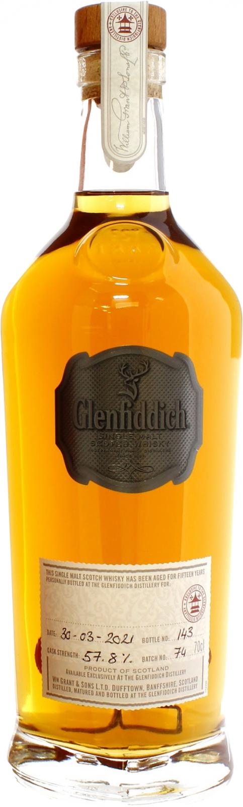 Glenfiddich 15yo CS Batch #74 57.8% 700ml