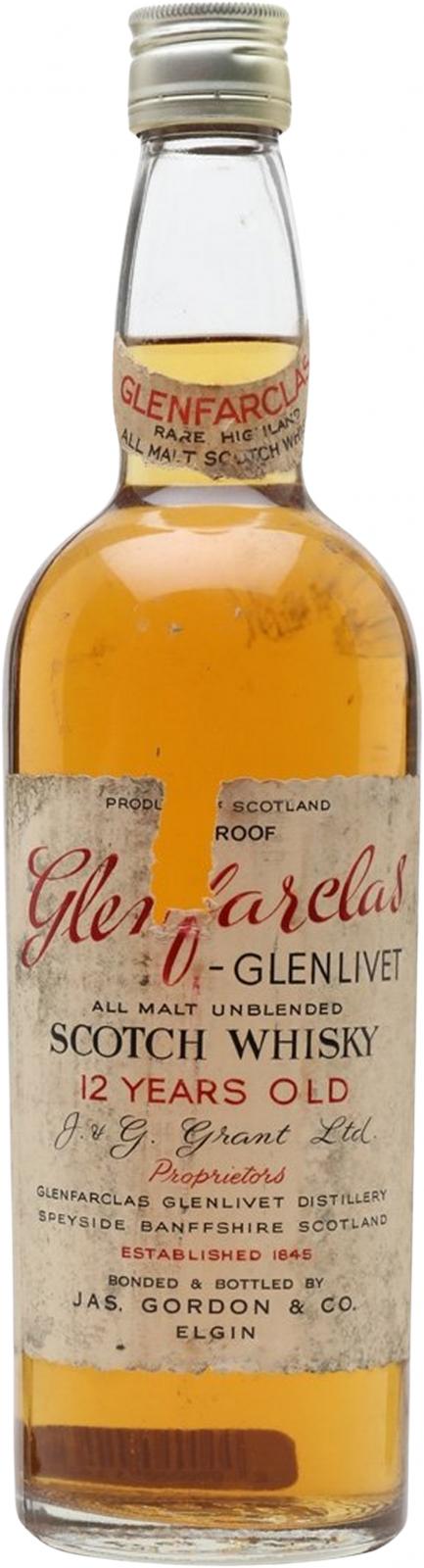 Glenfarclas 12yo All Malt Unblended 43% 750ml