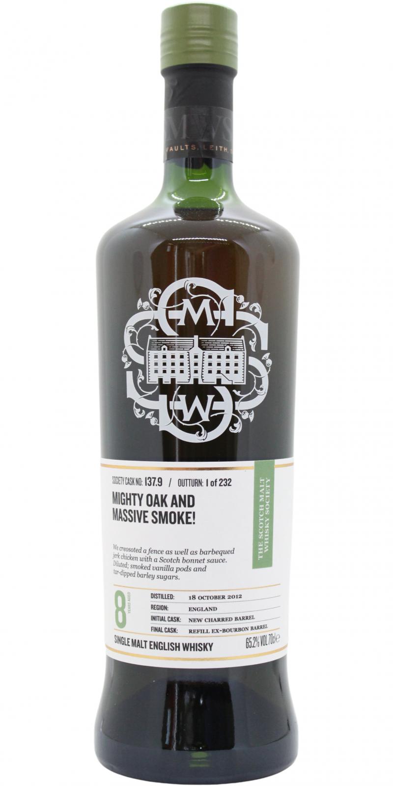 The English Whisky 2012 SMWS 137.9
