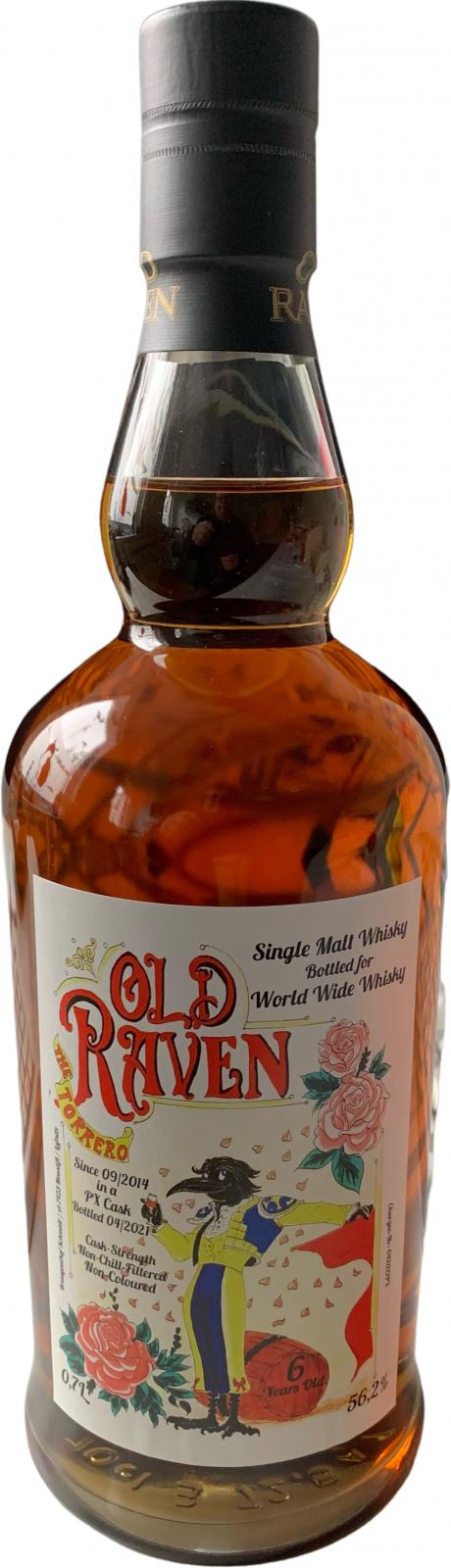 Old Raven 2014 Torrero PX Cask World Wide Whisky 56.2% 700ml