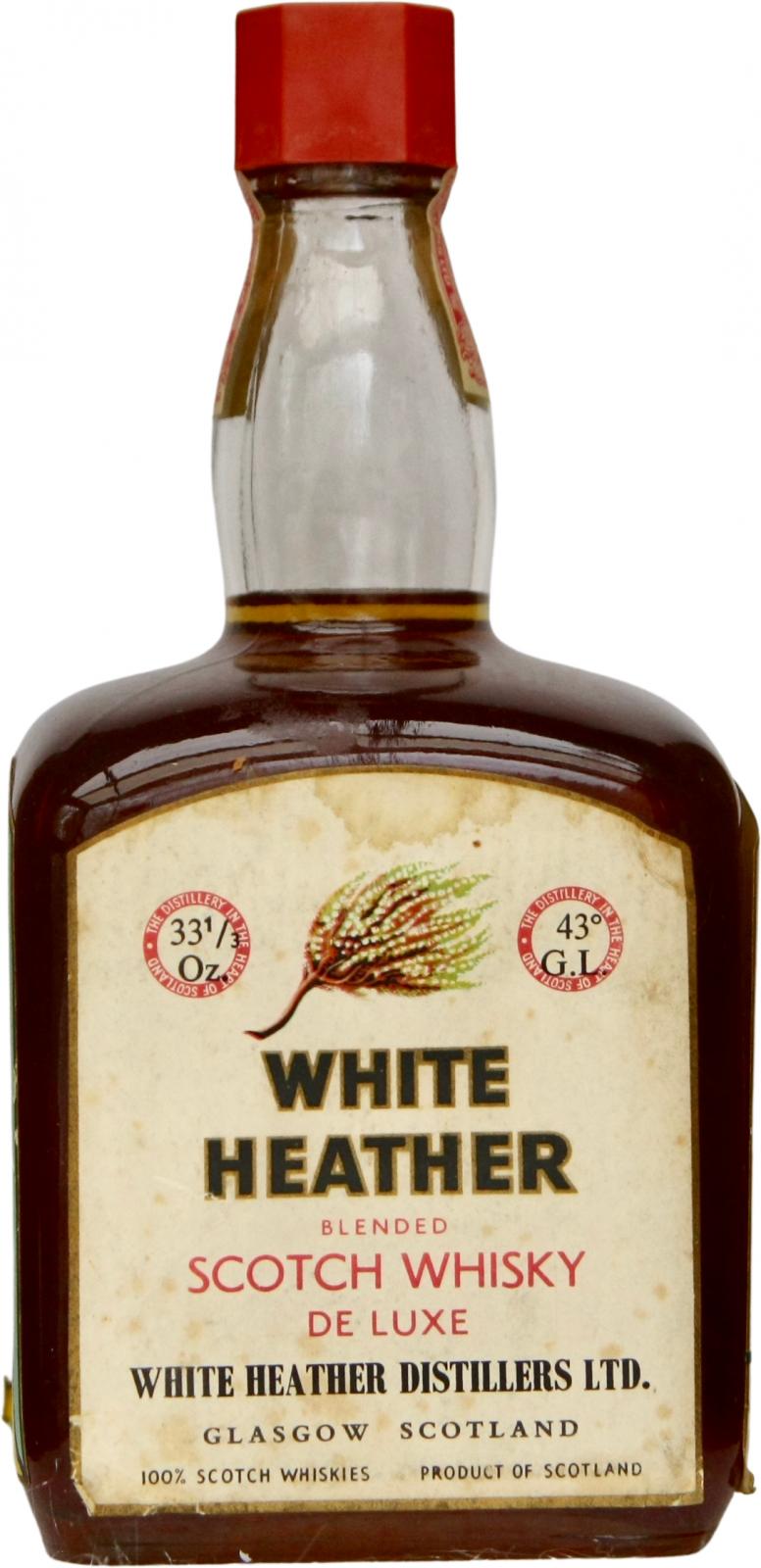 White Heather Blended Scotch Whisky 43% 947ml
