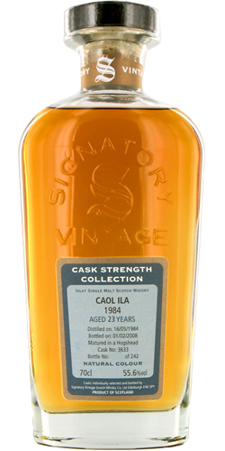Caol Ila 1984 SV Cask Strength Collection #3633 55.6% 700ml