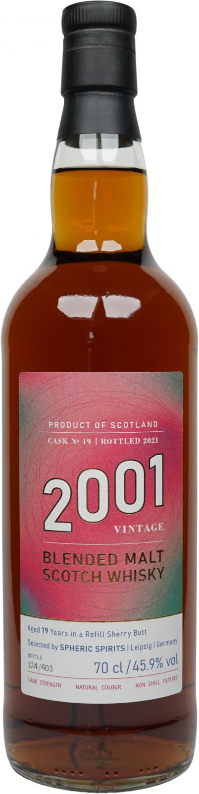 Blended Malt Scotch Whisky 2001 SpSp