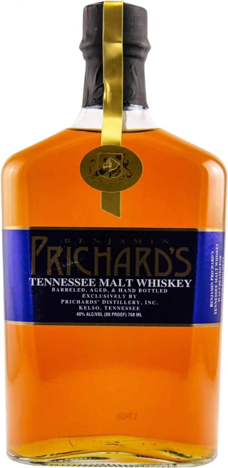 Prichard's Tennessee Malt Whiskey