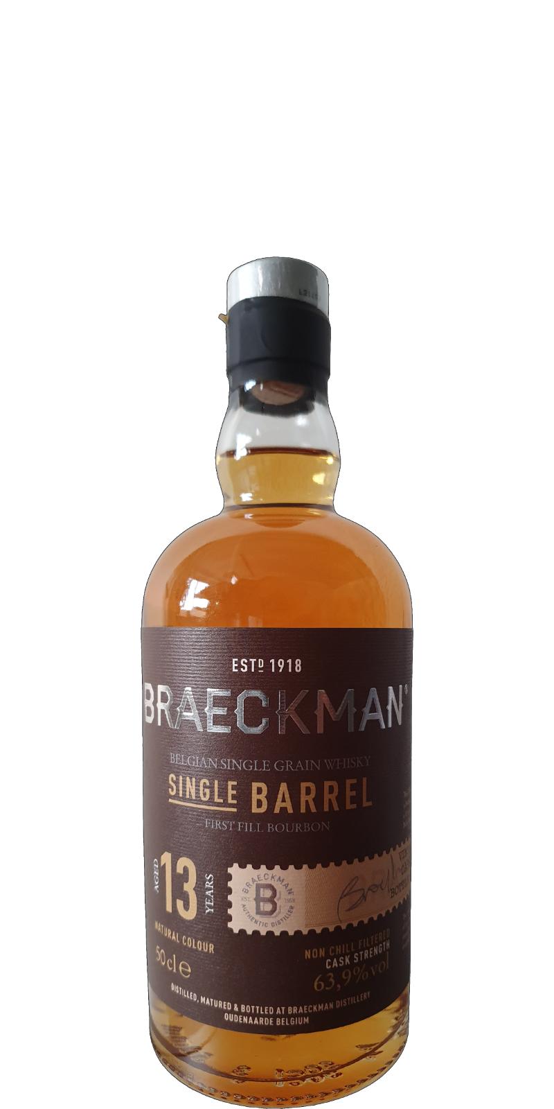 Braeckman Distillers 13-year-old
