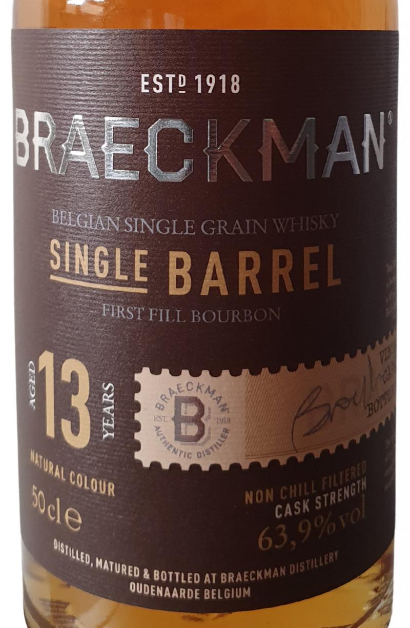 Braeckman Distillers 13-year-old