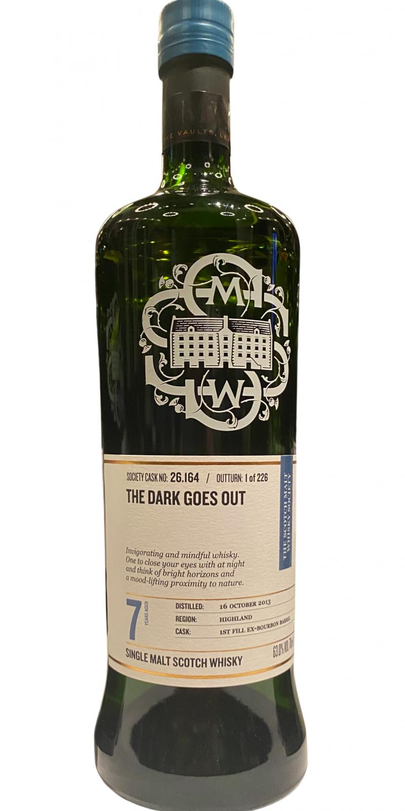 Clynelish 2013 SMWS 26.164 First Fill Bourbon Barrel 63% 750ml