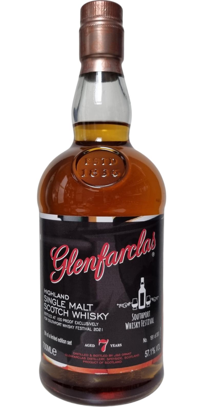 Glenfarclas 7yo Southport Whisky Festival Exclusive 57.1% 700ml