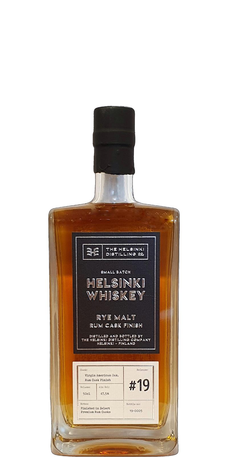 Helsinki Whisky Rye Malt Release #19 47.5% 500ml