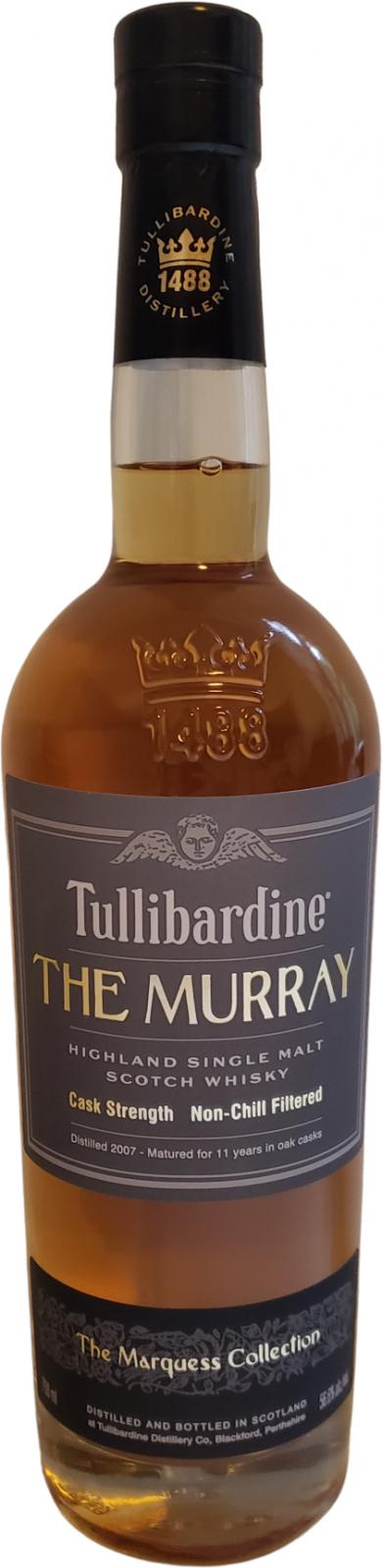 Tullibardine 2007 The Murray 1st Fill Bourbon Casks 46.6% 750ml