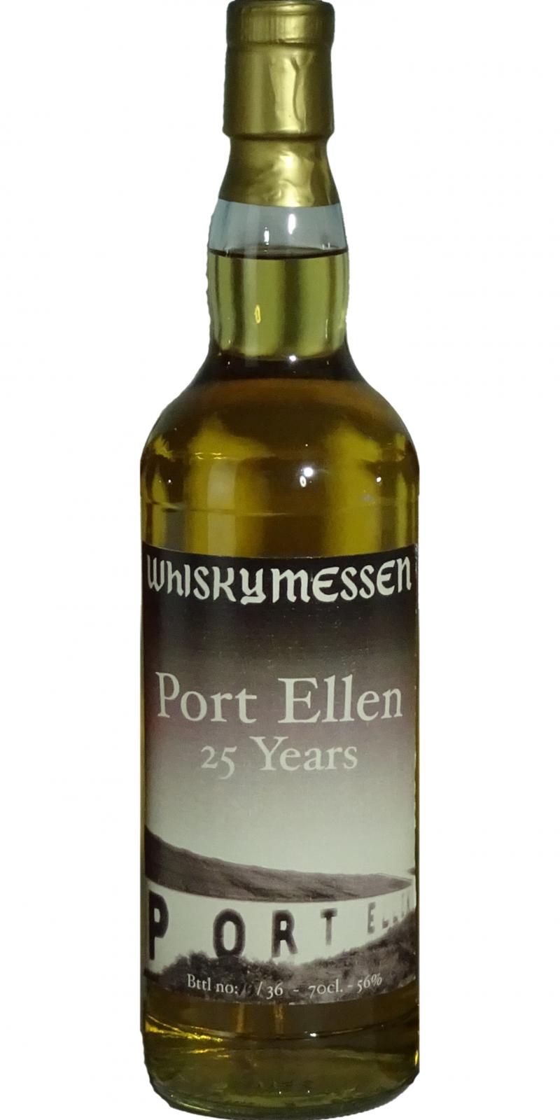 Port Ellen 25yo Wm.dk Whiskymessen Denmark 56% 700ml
