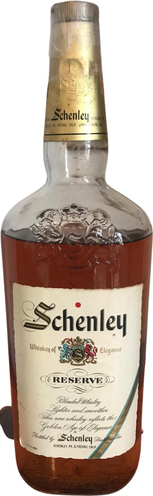 Schenley Reserve - Ratings and reviews - Whiskybase