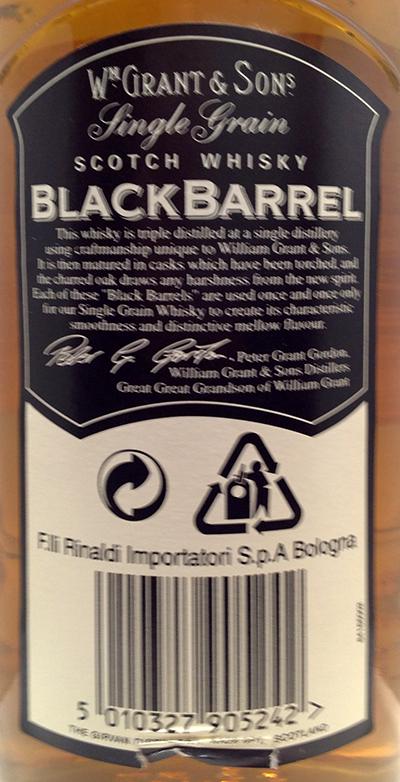 Girvan Black Barrel