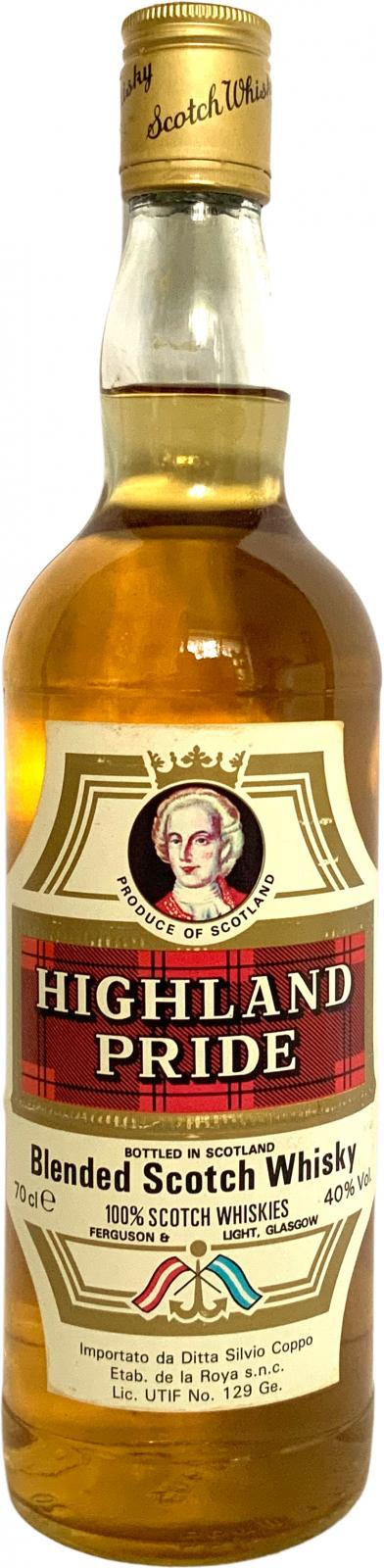 Highland Pride Blended Scotch Whisky Ditta Silvio Coppo 40% 700ml