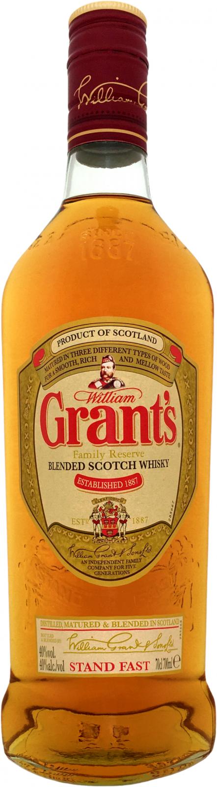 Grant's Stand Fast LIDL 40% 700ml