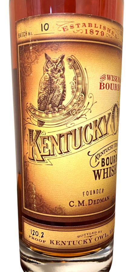 Kentucky Owl Kentucky Straight Bourbon Whiskey Ratings And Reviews