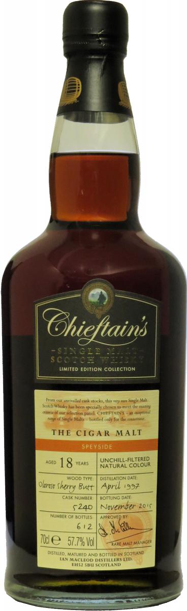 The Cigar Malt 1997 IM - Ratings and reviews - Whiskybase
