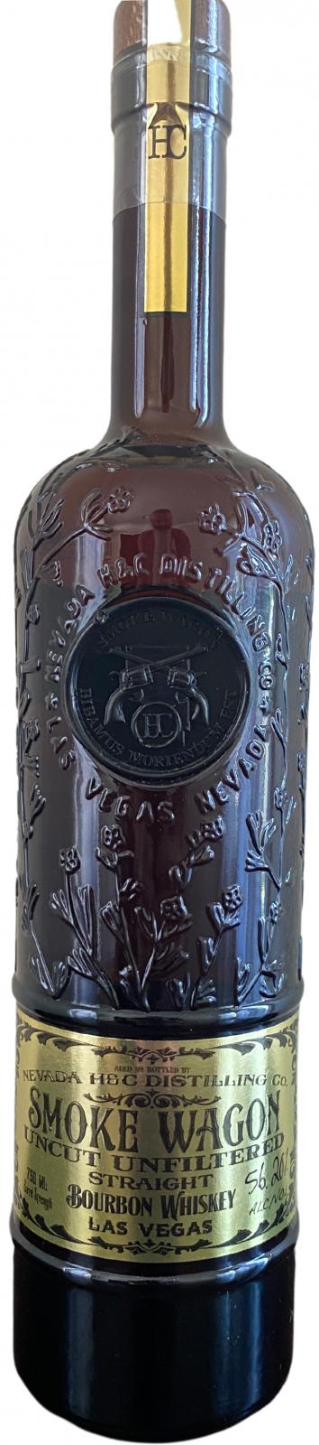 Smoke Wagon Straight Bourbon Whisky New Charred American Oak Batch 63 56.2% 750ml