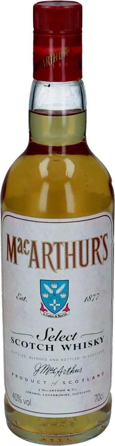 MacArthur's Select JM Scotch Whisky 40% 700ml