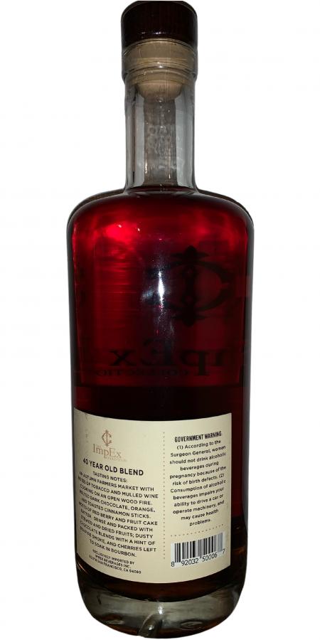 Blended Scotch Whisky 1980 ImpEx