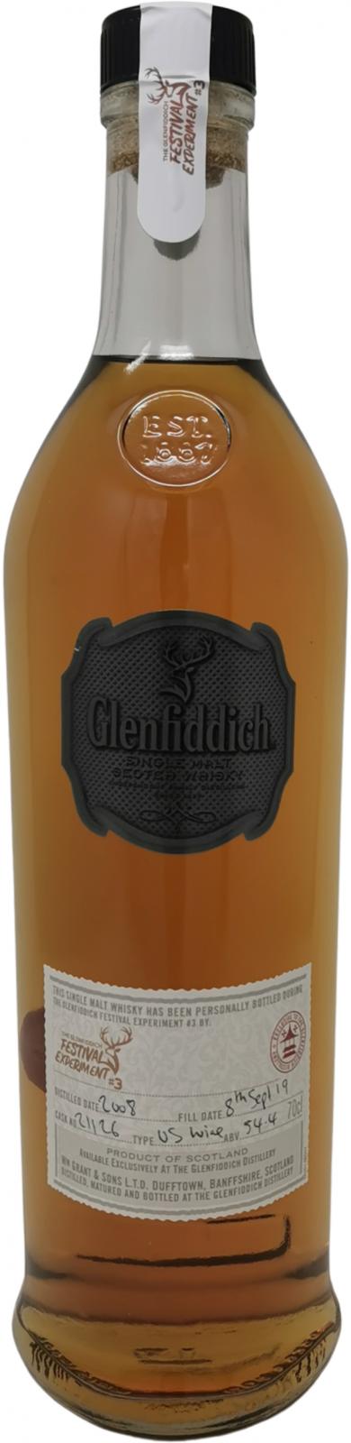 Glenfiddich 2008 US Wine #21126 54.4% 700ml
