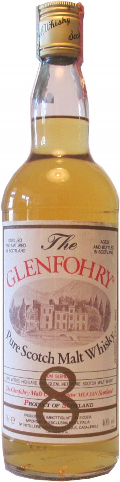 The Glenfohry 8yo TGMC Distillerie Magnoberta S.A.S Casale AL 40% 700ml