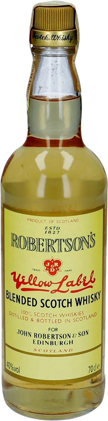 Robertson's Yellow Label 40% 700ml