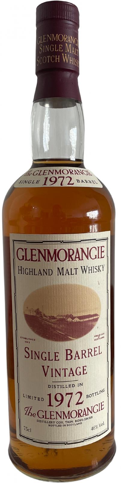 Glenmorangie 1972 American Oak #1754 46% 750ml