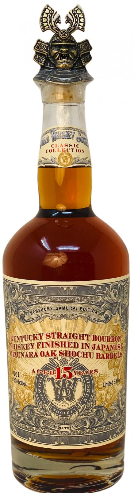 Kentucky Straight Bourbon 15 Year Old Ratings And Reviews Whiskybase