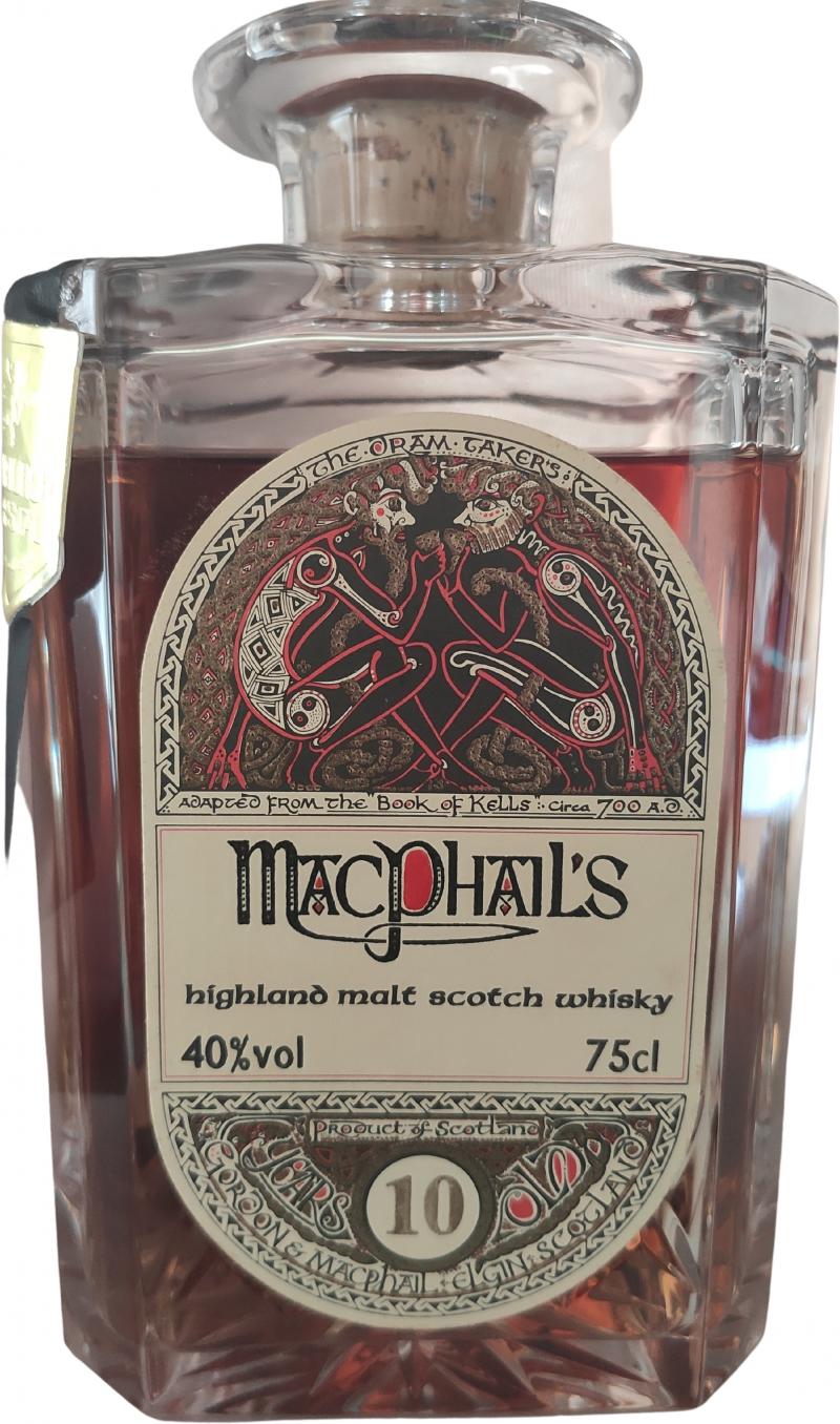 MacPhail's 10yo GM Celtic Series Book of Kells 40% 750ml