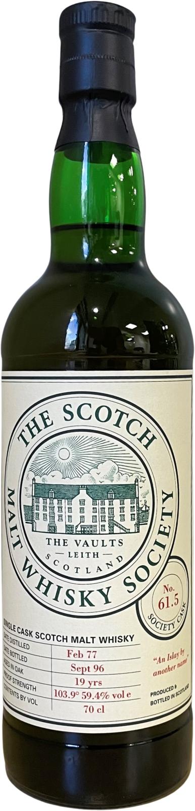 Brora 1977 SMWS 61.5 An Islay by another name 61.5 59.4% 700ml