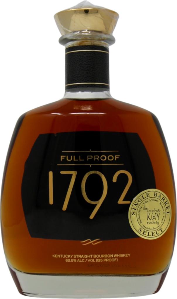 1792 Full Proof New American Oak Bottle #6481 62.5% 750ml