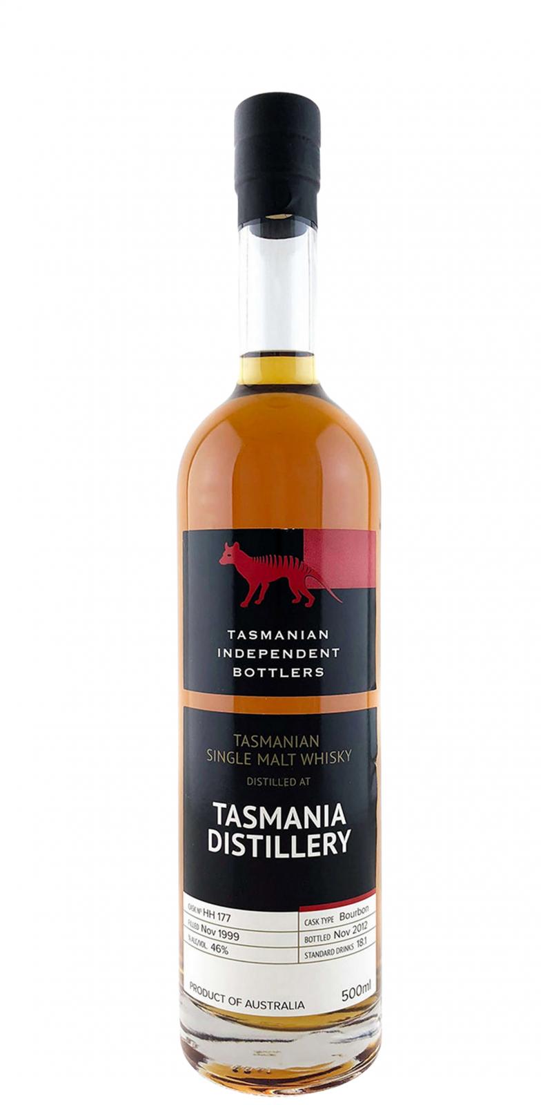 Tasmanian Independent Bottlers Tasmanian Single Malt Whisky TmIB
