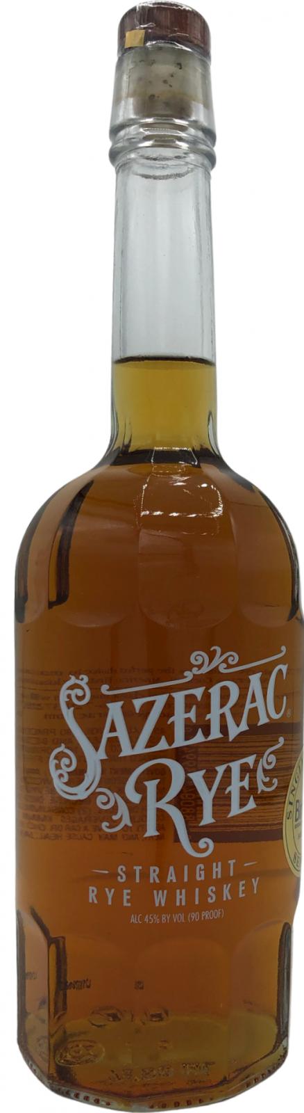 Sazerac Straight Rye Single Barrel Select 055 Binny's Beverage Depot Chicago Illinois 45% 750ml