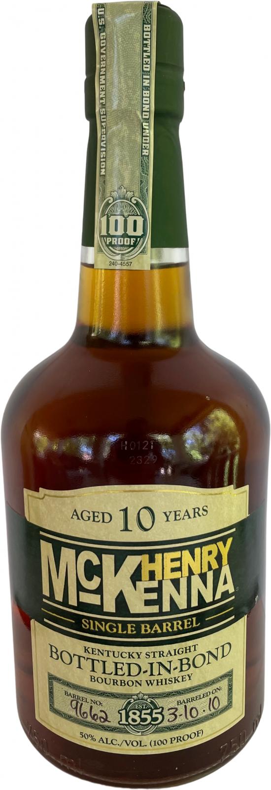 Henry McKenna 10yearold Ratings and reviews Whiskybase