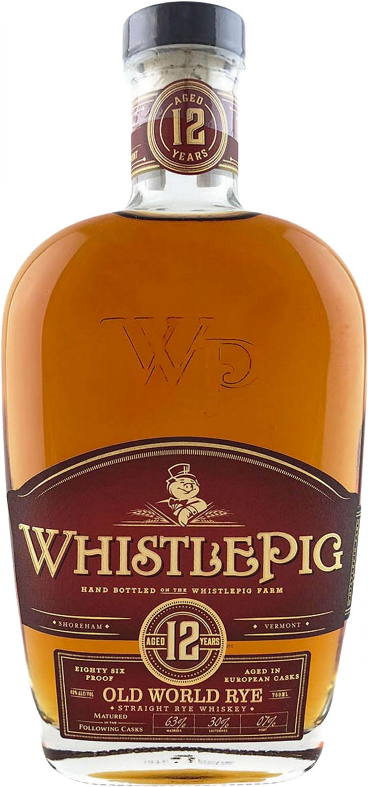 WhistlePig 12 Year Old