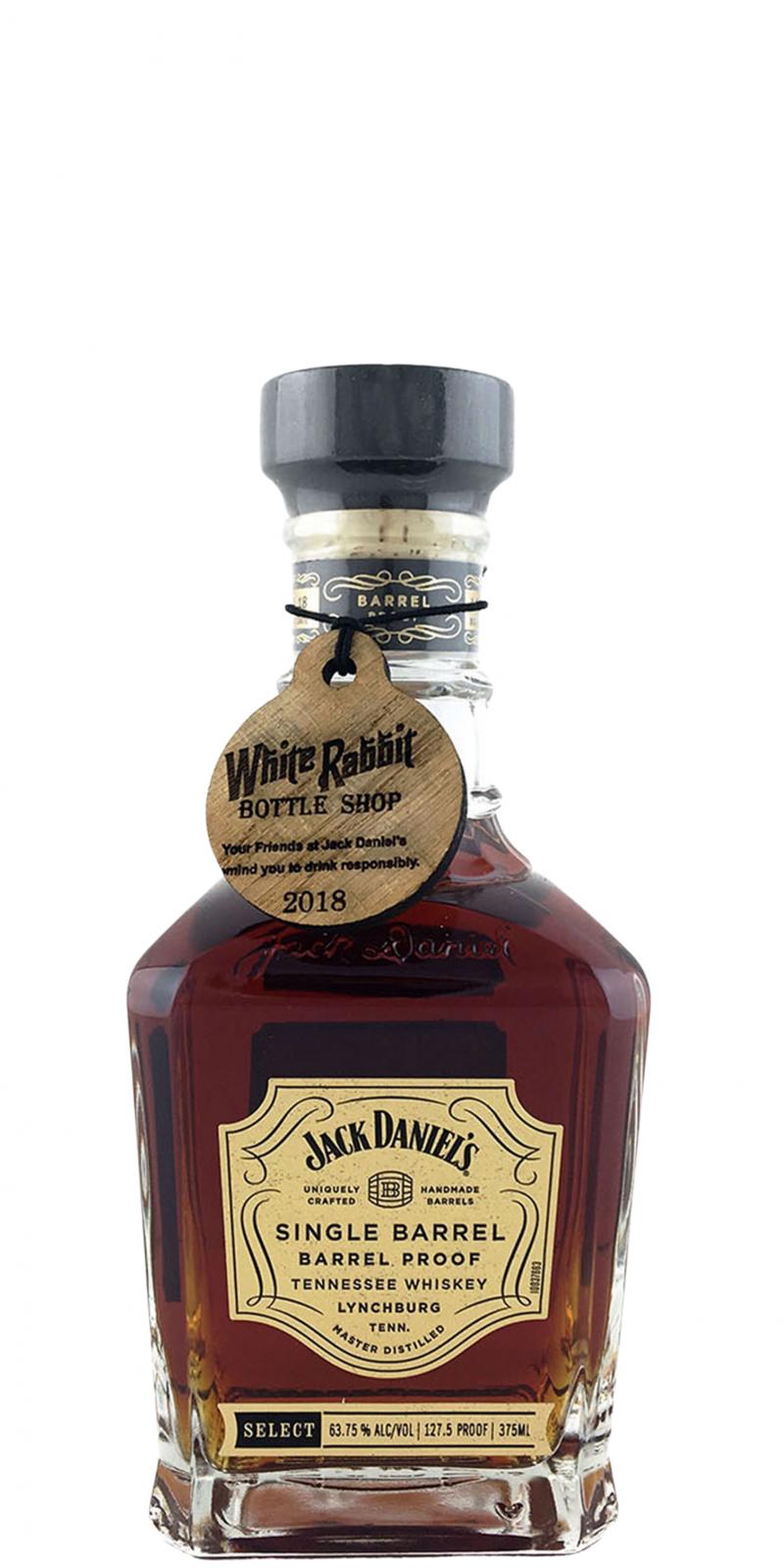 Jack Daniel's Single Barrel 18-5527 63.75% 375ml