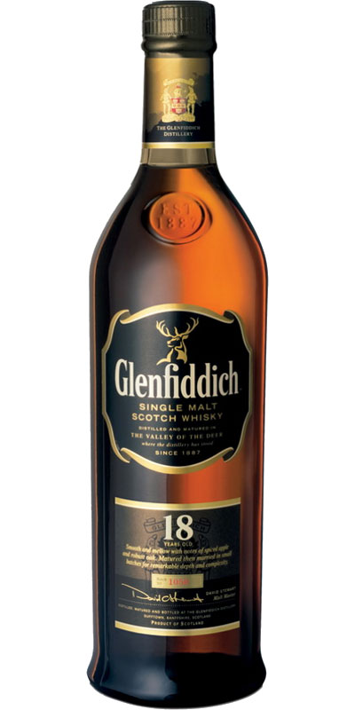 Glenfiddich 18yo Oloroso Sherry & Bourbon Casks 43% 1000ml