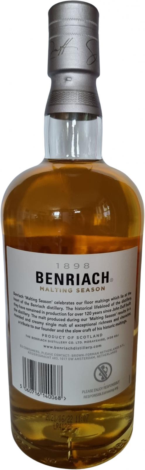 BenRiach Malting Season