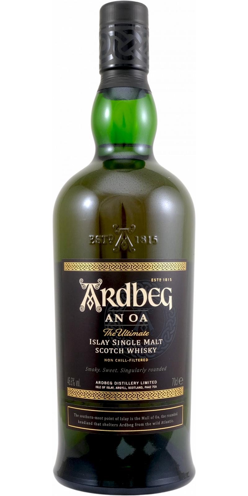 Ardbeg An Oa - Ratings And Reviews - Whiskybase