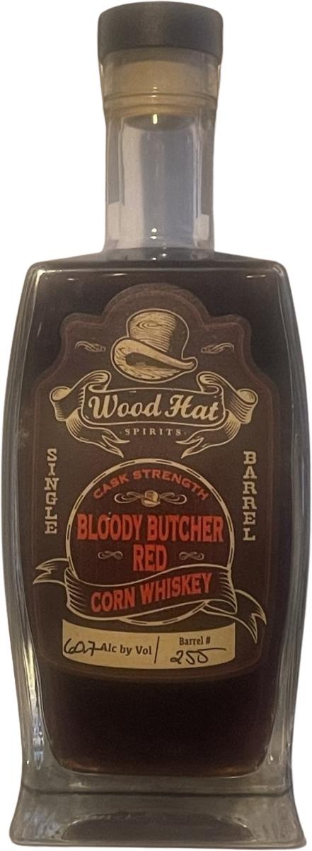 Bloody Butcher Red Corn Whisky Chinkapin White Oak #255 60.7% 750ml