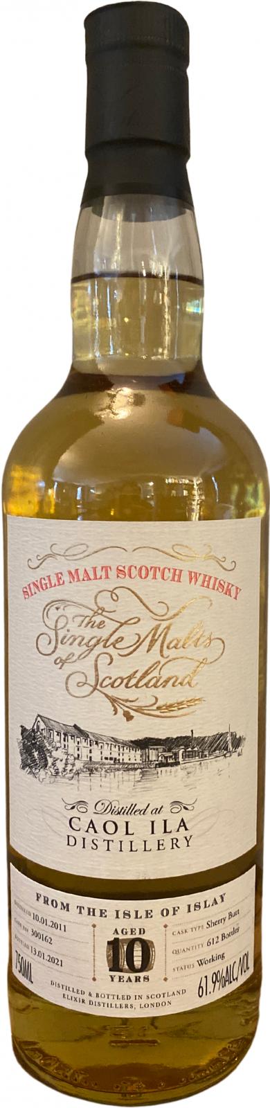 Caol Ila 2011 ElD The Single Malts of Scotland Sherry Butt #300162 61.9% 750ml