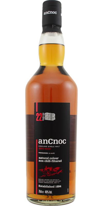 An Cnoc 22yo Ex-Bourbon & Ex-Sherry Butts 46% 700ml