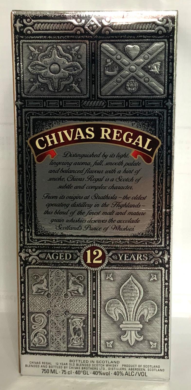 Chivas Regal 25-year-old - Ratings and reviews - Whiskybase