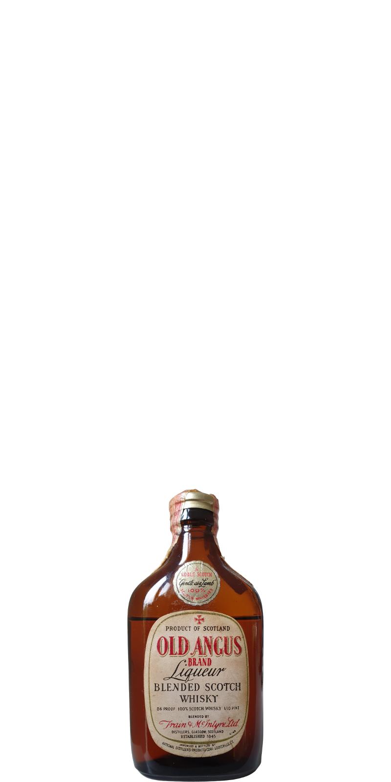 Old Angus Liqueur Blended Scotch Whisky