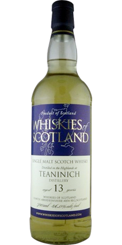 Teaninich 13yo SMD Whiskies of Scotland 46% 700ml