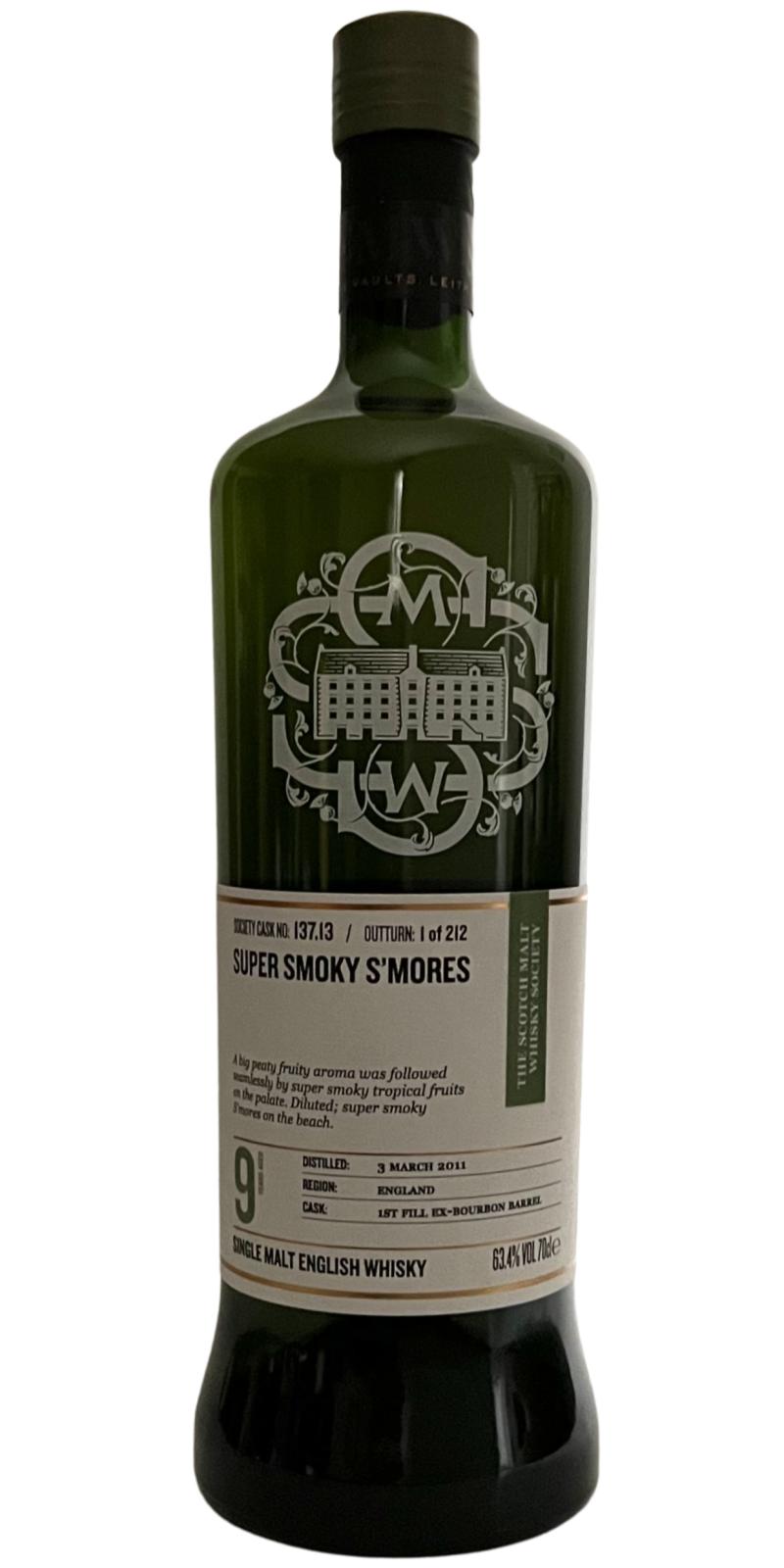The English Whisky 2011 SMWS 137.13